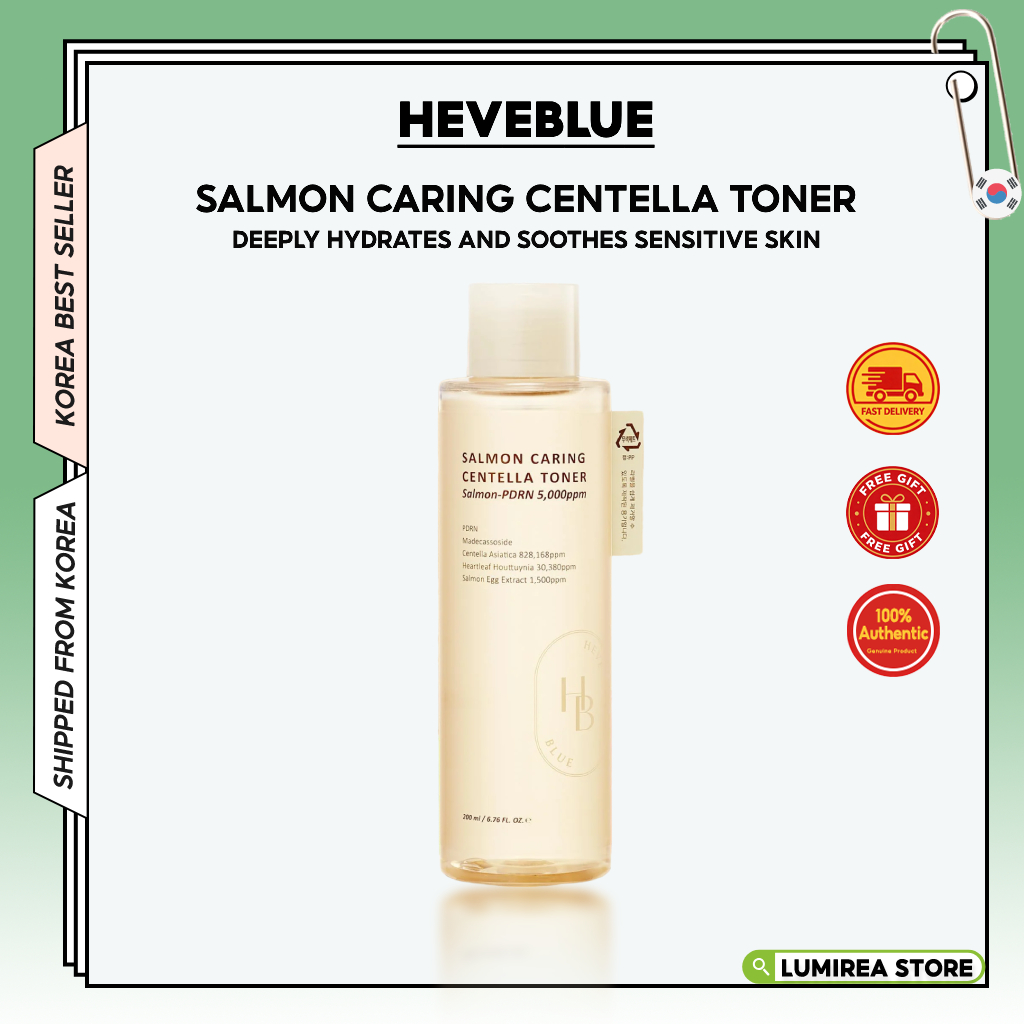 [HEVEBLUE] Salmon Caring Centella Toner 200ml