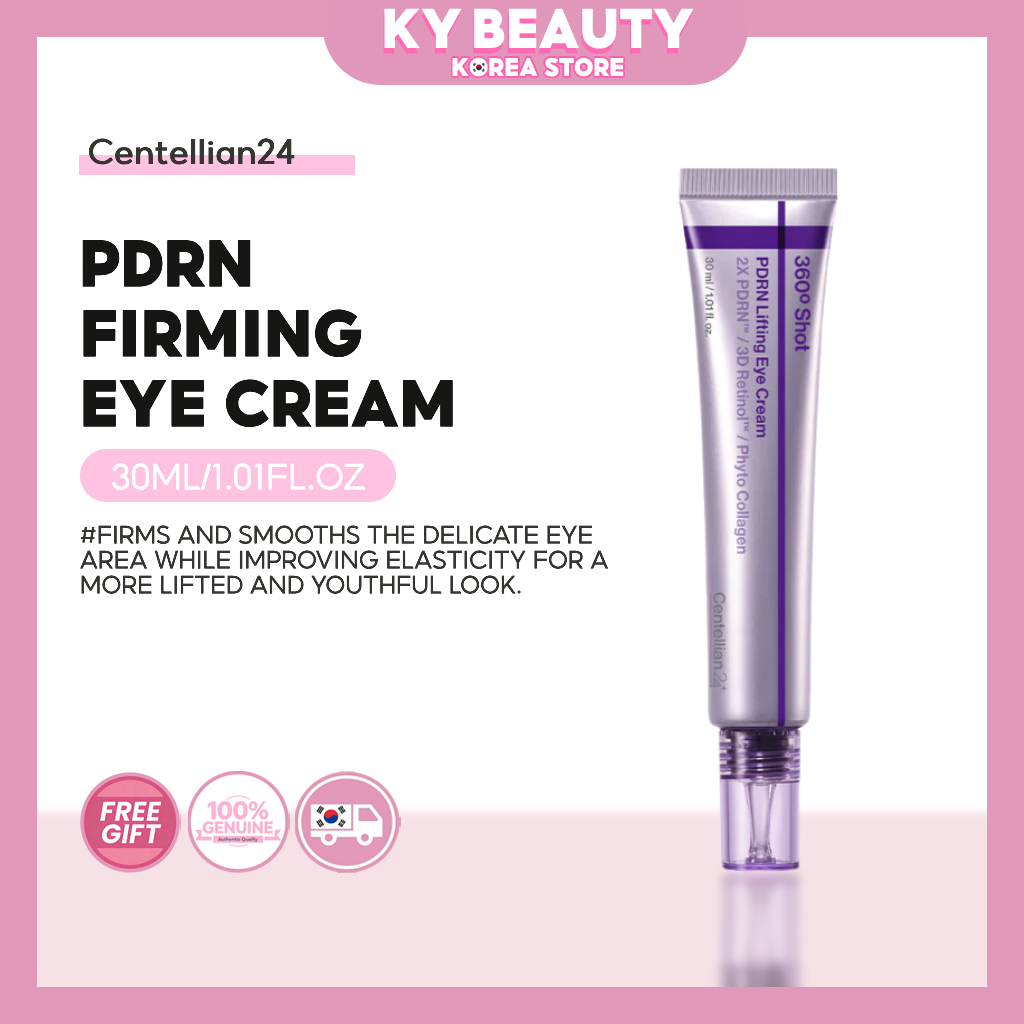 Centellian24 360 Shot PDRN Firming Eye Cream 30ml - ครีมบำรุงรอบดวงตาเรตินอลต่อต้านริ้วรอย