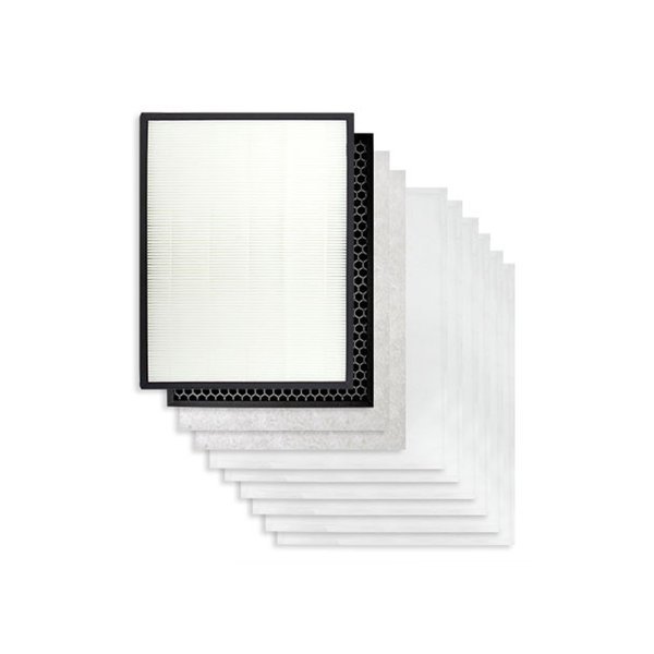 Filter Tech ชุดกรองทดแทนเข้ากันได้กับเครื่องฟอกอากาศ Coway AP-1013F ชุด 1 ปี