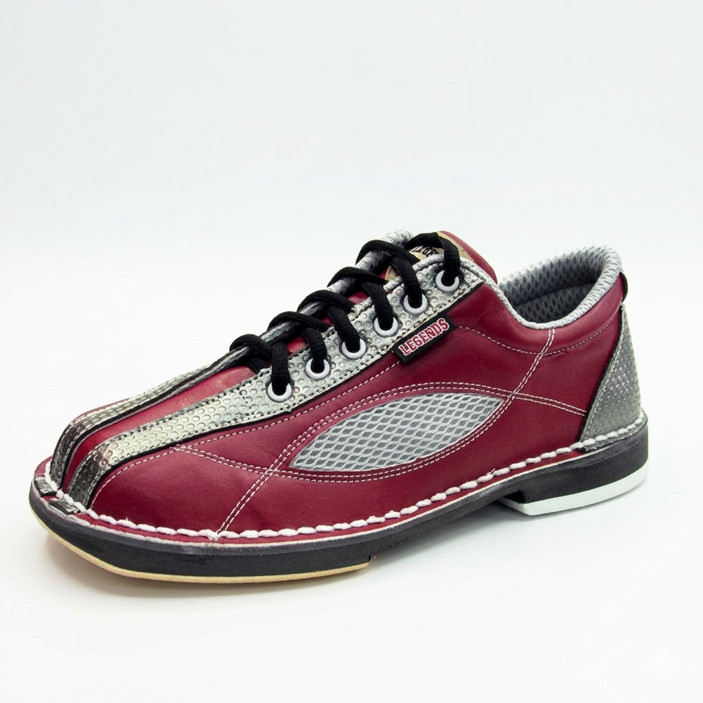 Legend รองเท้าโบว์ลิ่ง Special Bowling Shoes - Red (สำหรับนักโบว์ลิ่งมือซ้าย)