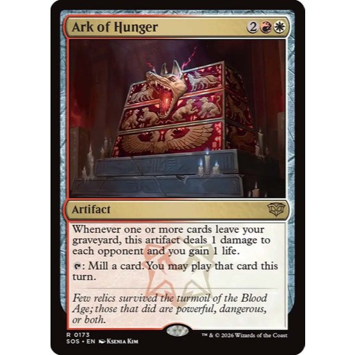 MTG ความลับของ Strixhaven - Ark of Hunger