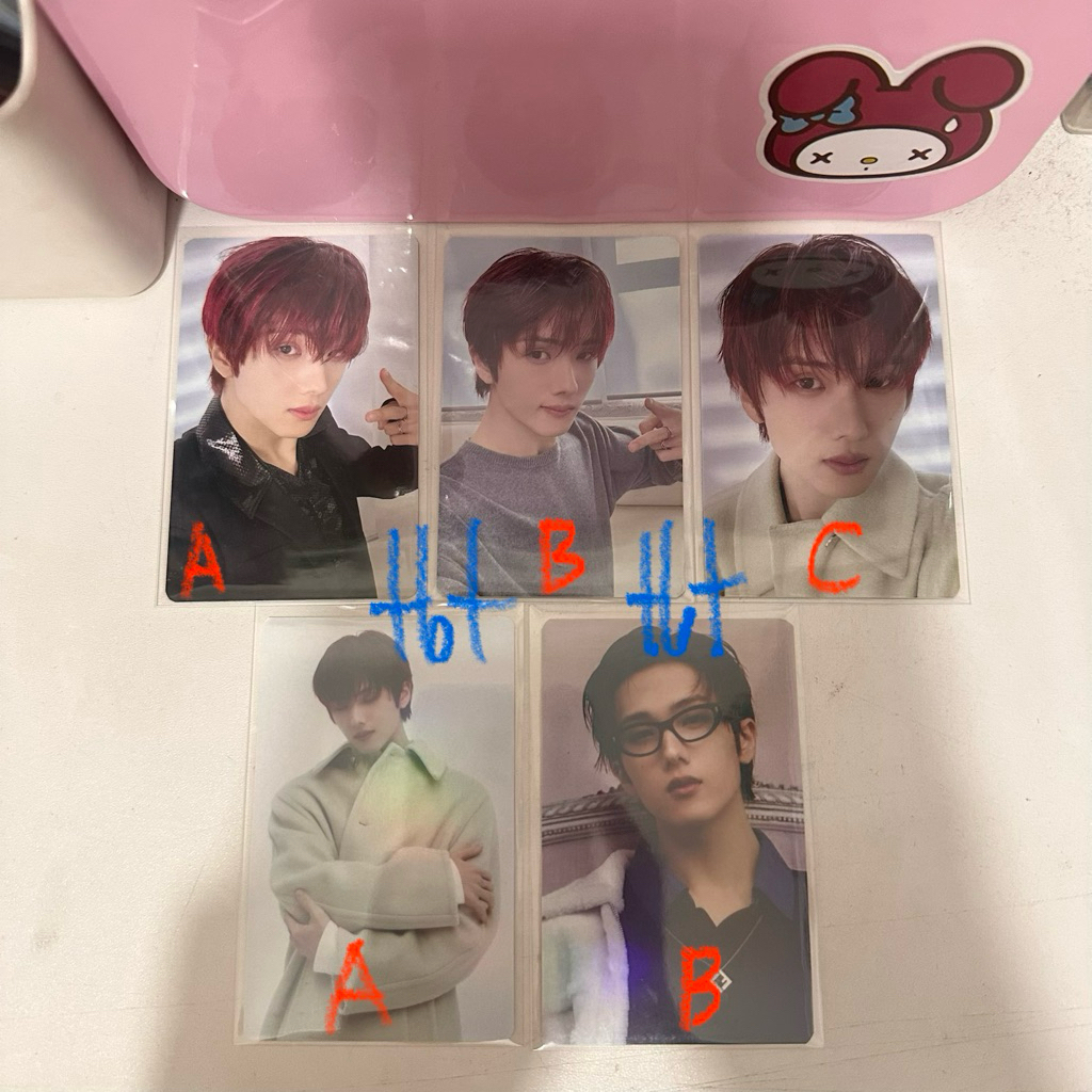 OFFICIAL - นิตยสาร Photocard Jisung x CHIC selca แนวคิด ABCD