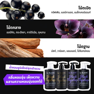Le BLANC แชมพูน้ำหอม Perfume Hair Shampoo 6 กลิ่น
