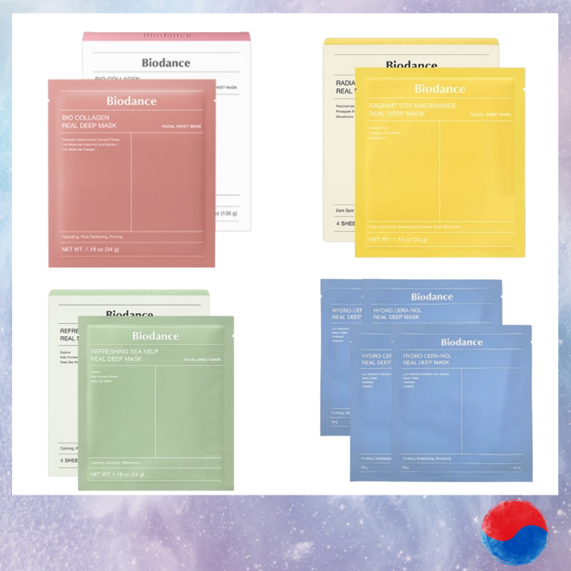 [BIODANCE] Real Deep Overnight Mask Mix Set