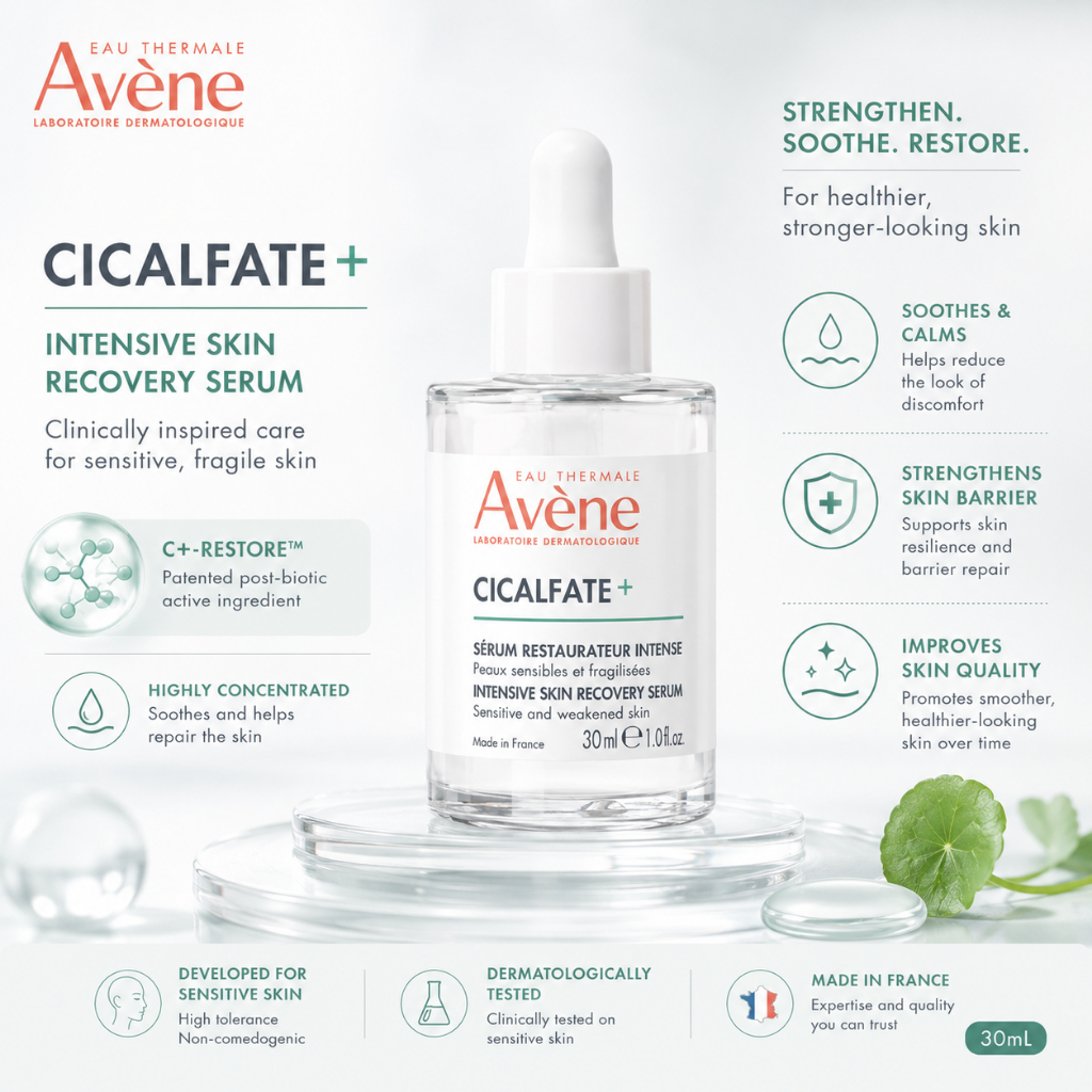 [Avene] Cicalfate+ Intensive Skin Recovery Serum 30mL