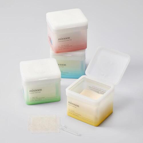 mixsoon Toner Pad 4 ตัวเลือก Centella Galactomyces Bifida Bean K-Beauty Care