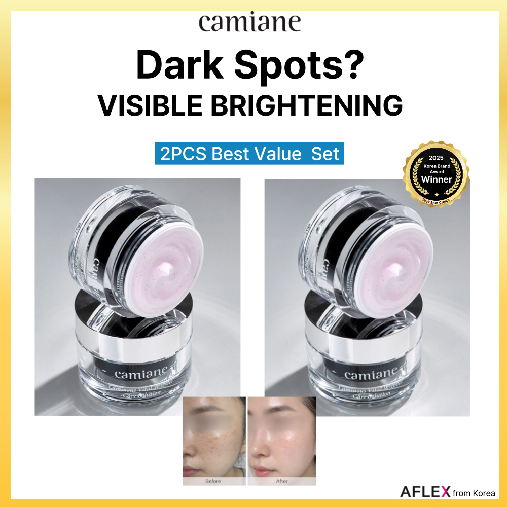 [Camiane] Dark Spot & Melasma Brightening Cream 2pcs Set (50g x 2) Best Value Set for Intensive Spot