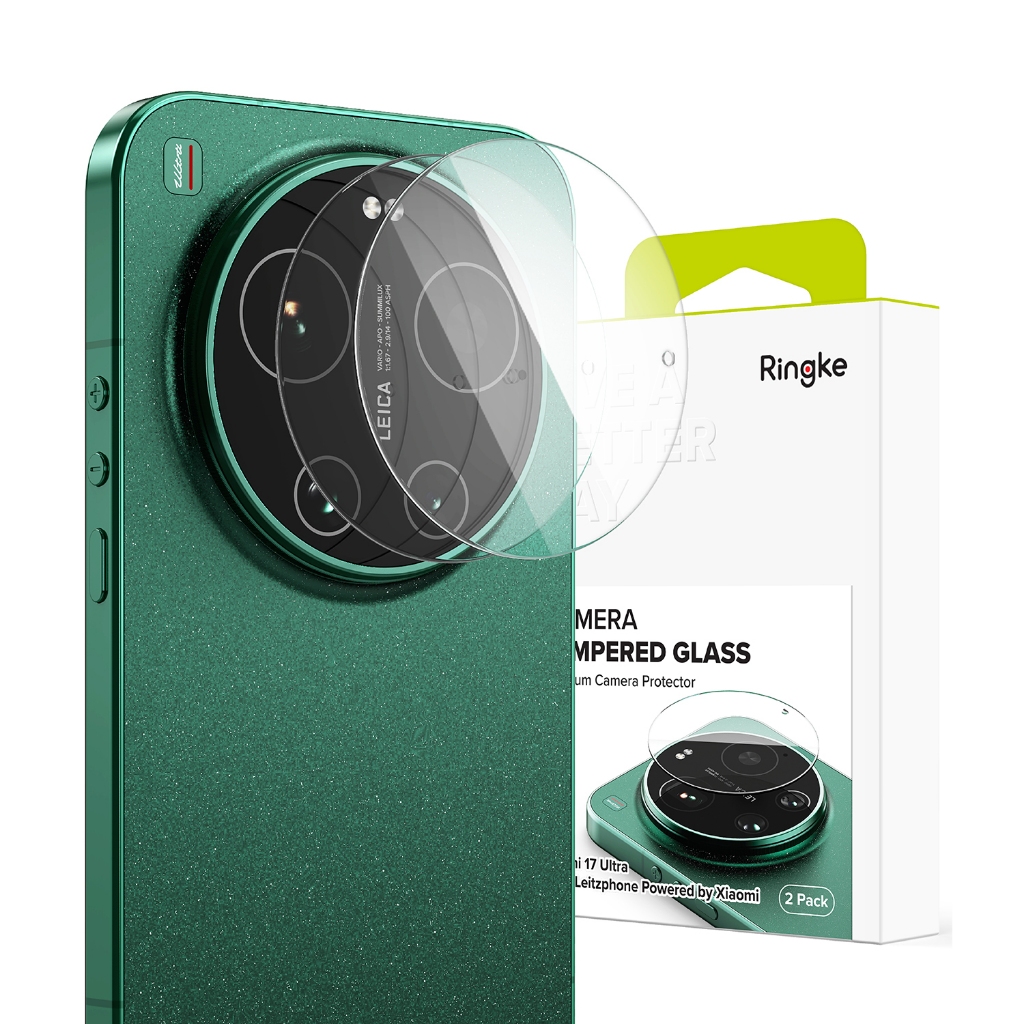 Ringke Camera Glass สําหรับ Xiaomi 17 Ultra กระจกนิรภัยตัวป้องกันเลนส์กล้อง