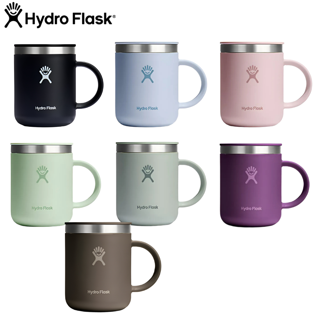[Hydro Flask] 12oz 355ml Mug Tumbler, แก้วน้ําแก้วขนาด 12 ออนซ์ 355 มล. สแตนเลส ปราศจาก BPA