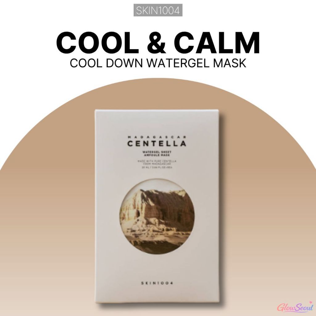 Skin1004 Watergel Sheet Mask 5pcs Cooling Hydration Soothing Korean Face Mask