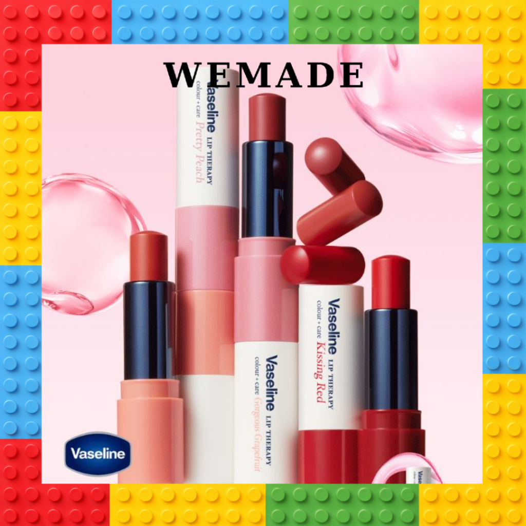 VASELINE [VASSELINE] Lipstick Lip Balm Colour + Care Therapy 4.2g - 5Colors