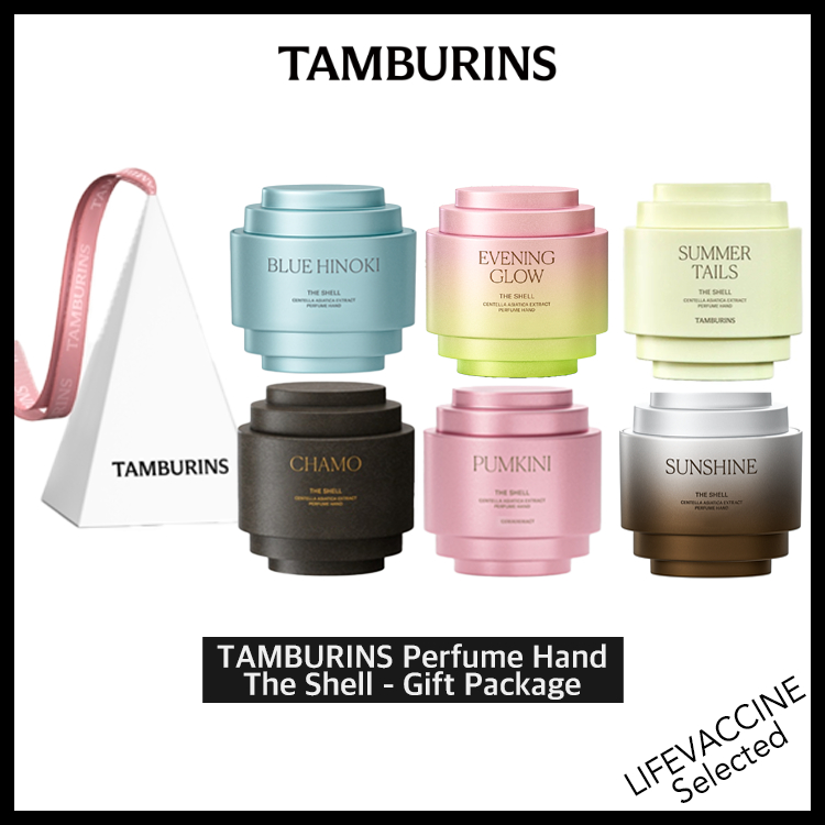 [TAMBURINS] GIFT PACKAGE Jennies choice THE SHELL X HAND CREAM 15ml (6 ประเภท)