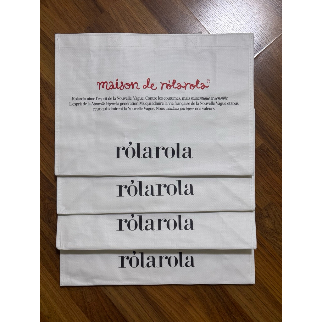 ถุงแบรนด์ maison de rolarola ของแท้ จากชอปเกาหลี