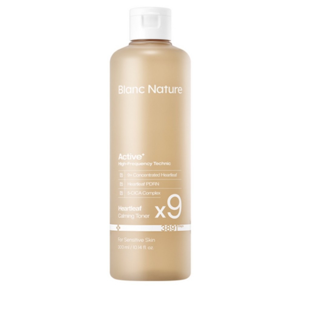 Blanc Nature Heartleaf 9X โทนเนอร์เข้มข้น 300ml
