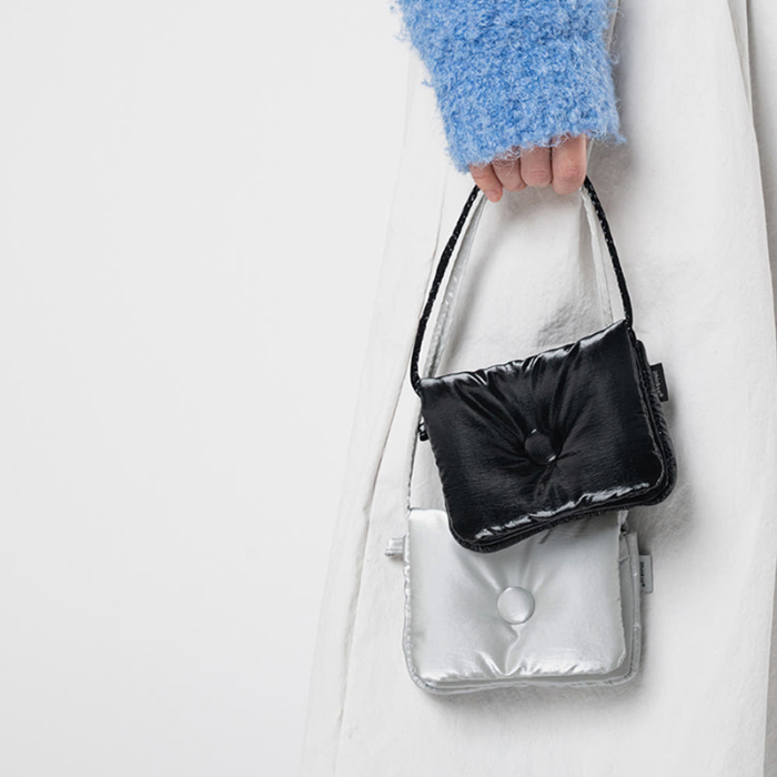 [ithinkso] Puffy Wallet Cross | เบาะ Mini Crossbody Bag & Card Organizer