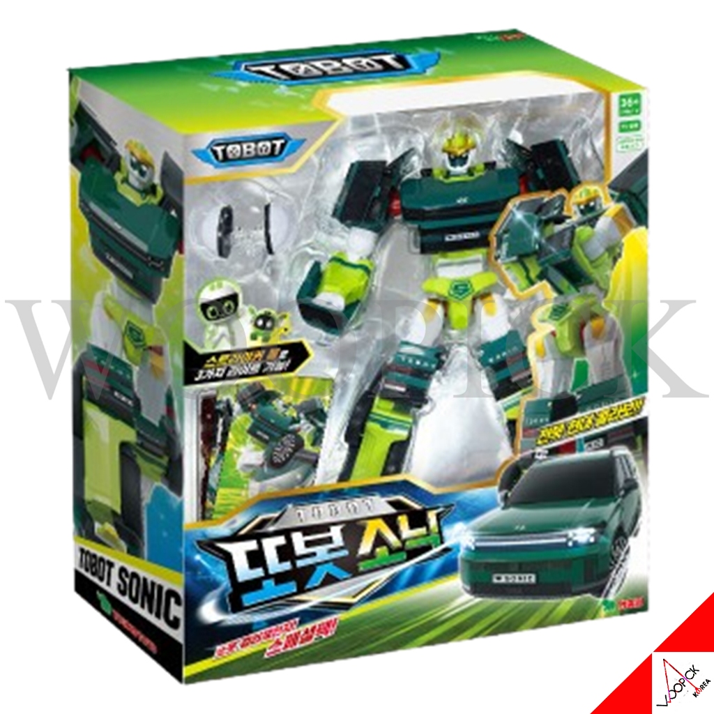 TOBOT Sonic x JEANBUK Hyundai Special Edition Transformer หุ่นยนต์ของเล่นรูป 2026