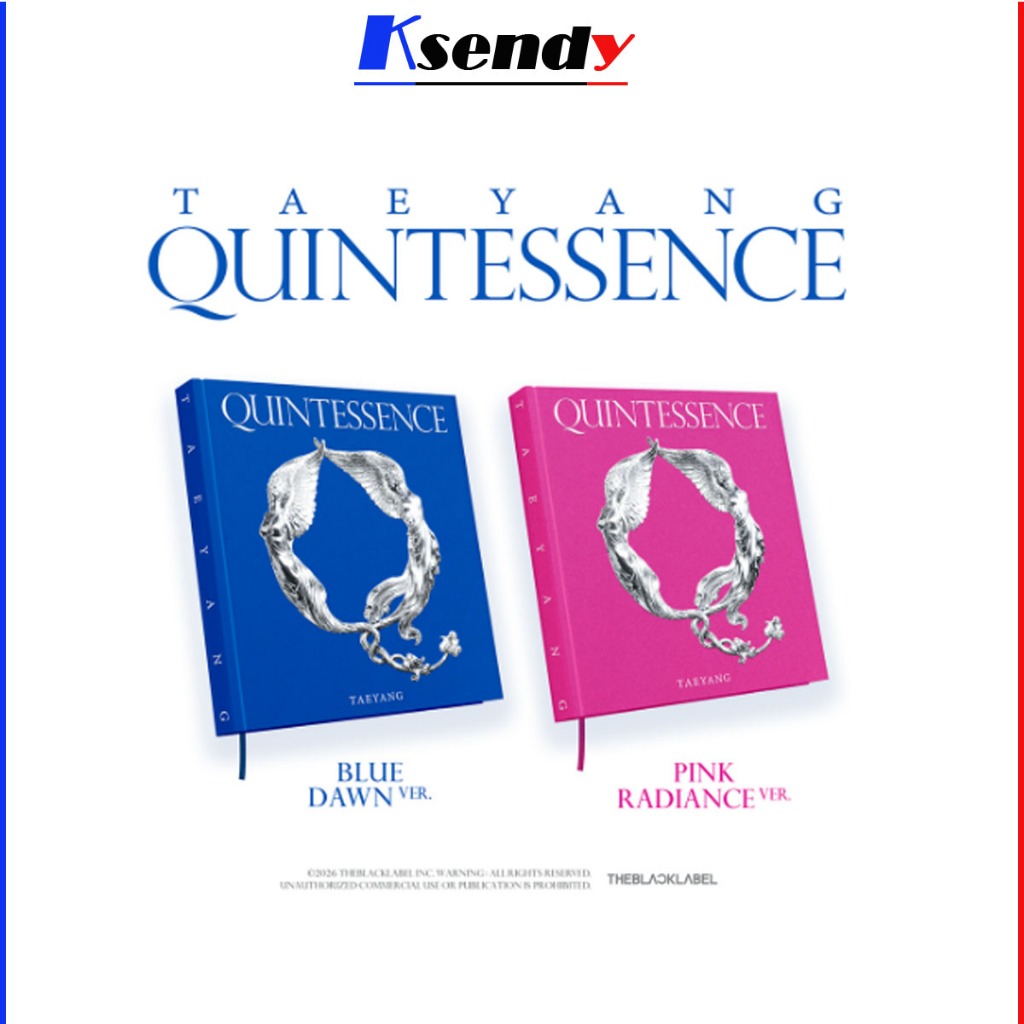 ( BIGBANG ) TAEYANG Album [ QUINTESSENCE ] BLUE DAWN Ver./ PINK RADIANCE Ver.