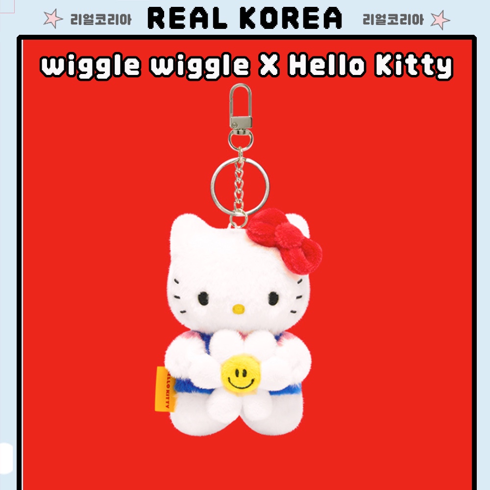 WIGGLE WIGGLE X พวงกุญแจ Hello Kitty พวงกุญแจ พวงกุญแจ Sanrio