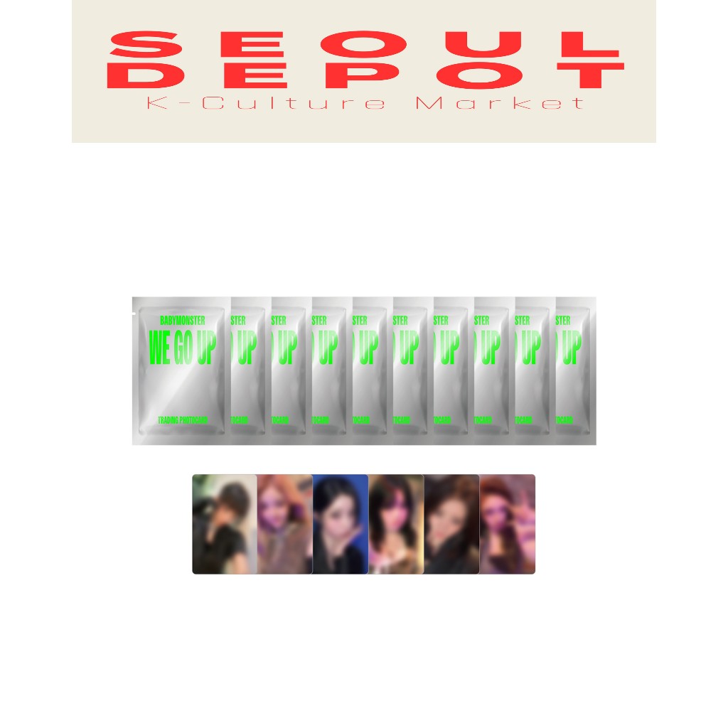 [WEGOUP] BABYMONSTER TRADING PHOTOCARD BULK PACK