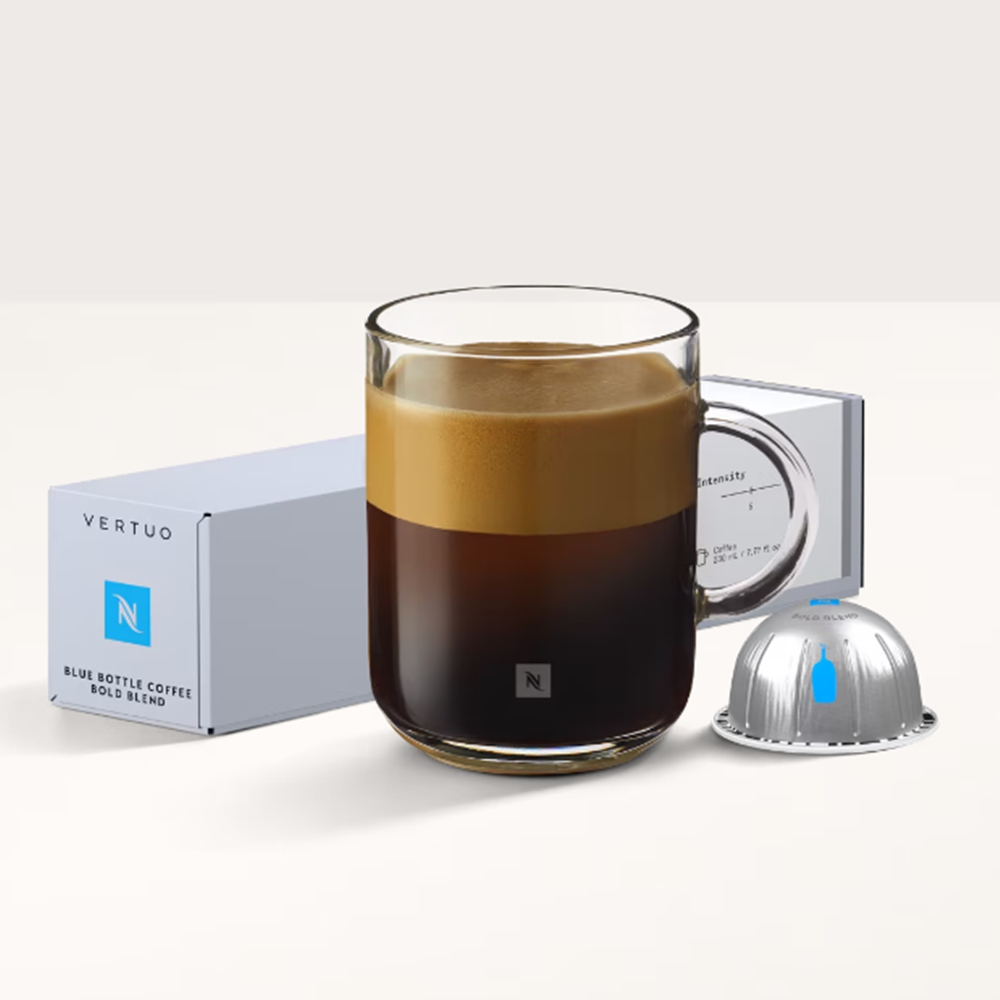 [Nespresso] Vertuo Blue Bottle Bold Blend 10 แคปซูล - Dark Roast Home Cafe Ready Stock [สั่งซื้อวันนี้ จัดส่งพรุ่งนี้]