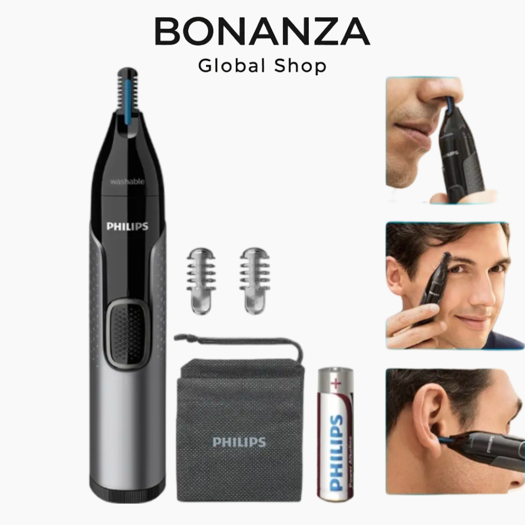 [Philips] Grooming Multi Trimmer NT3650/16 | ที่กันจอนขนจมูกและหูแบบพกพา | ช่างตัดแต่งขนการดูแลส่วนบ