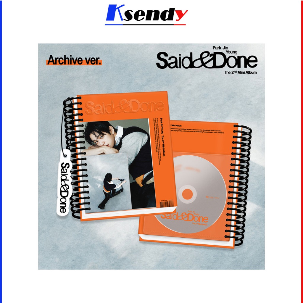 ( GOT7 ) Park Jin Young 2nd Mini Album [ Said & Done ] Archive ver.