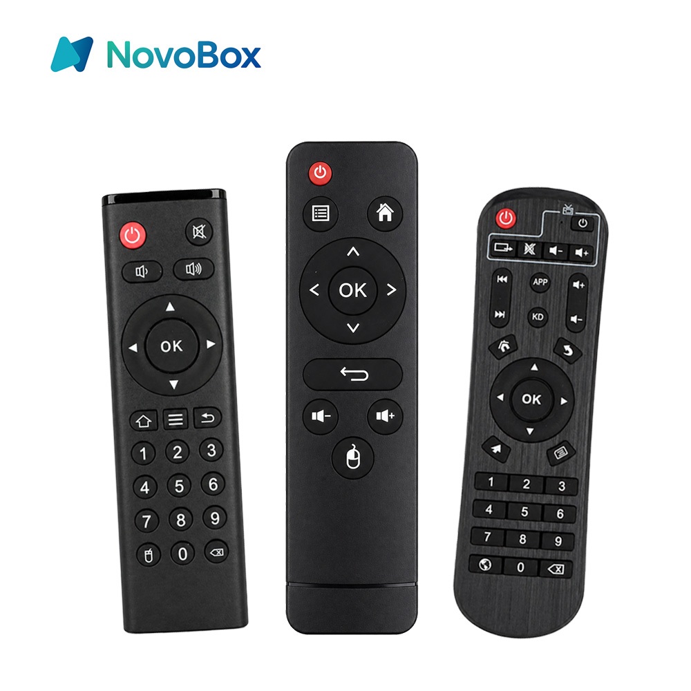 NovoBox Remote สําหรับ TV Box IR Remote สําหรับ HK1/T95Z/TX6