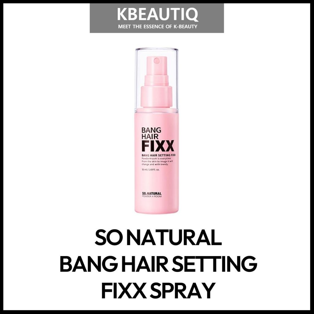SO NATURAL BANG HAIR SETTING FIXX SPRAY 50ml