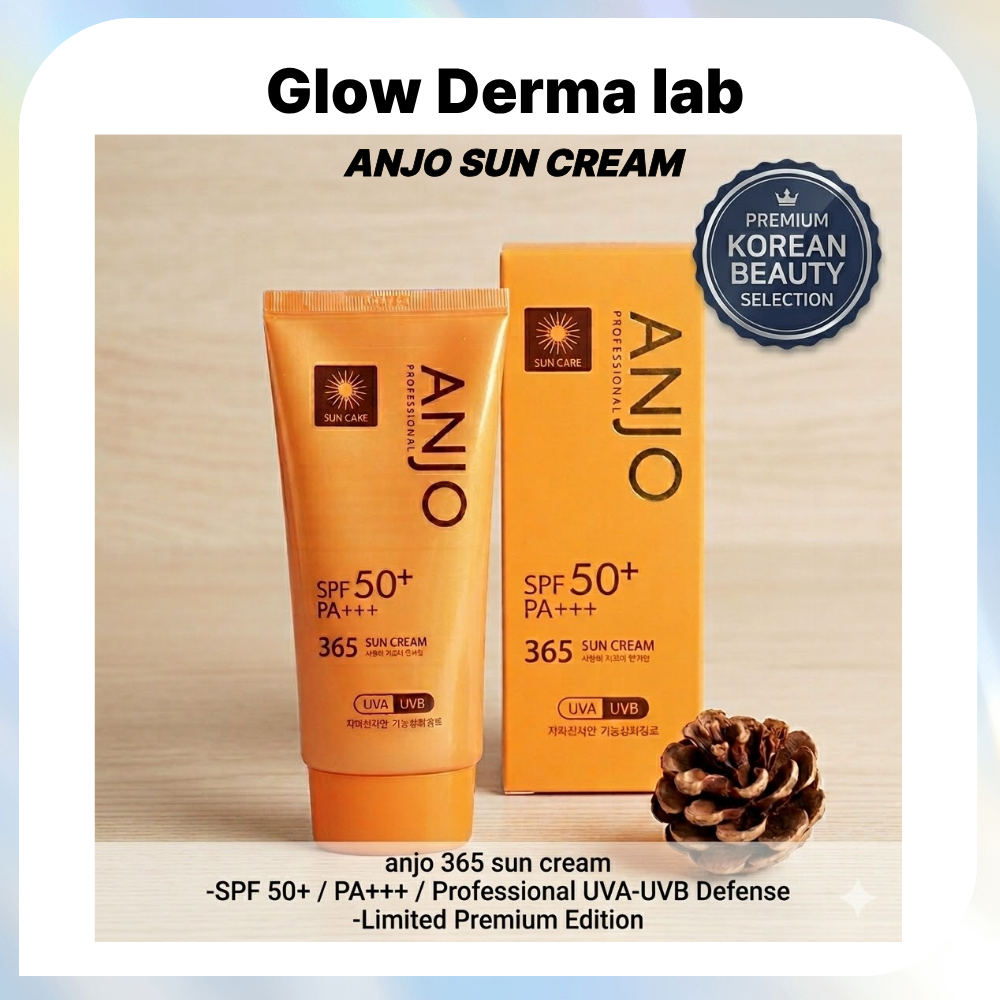 [ANJO] 365 Professional Sunscreen SPF 50+ PA+++ (70g) | เค-บิวตี้ ซัน ครีม | โทนอัพธรรมชาติ & ไม่ติด