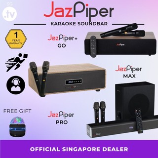 [SAME OR NEXT DAY DELIVERY] JAZPIPER | JAZPIPER PLUS | V3 | PRO | MAX | HOME KARAOKE SYSTEM | SOUNDBAR | ANDROID | SG |