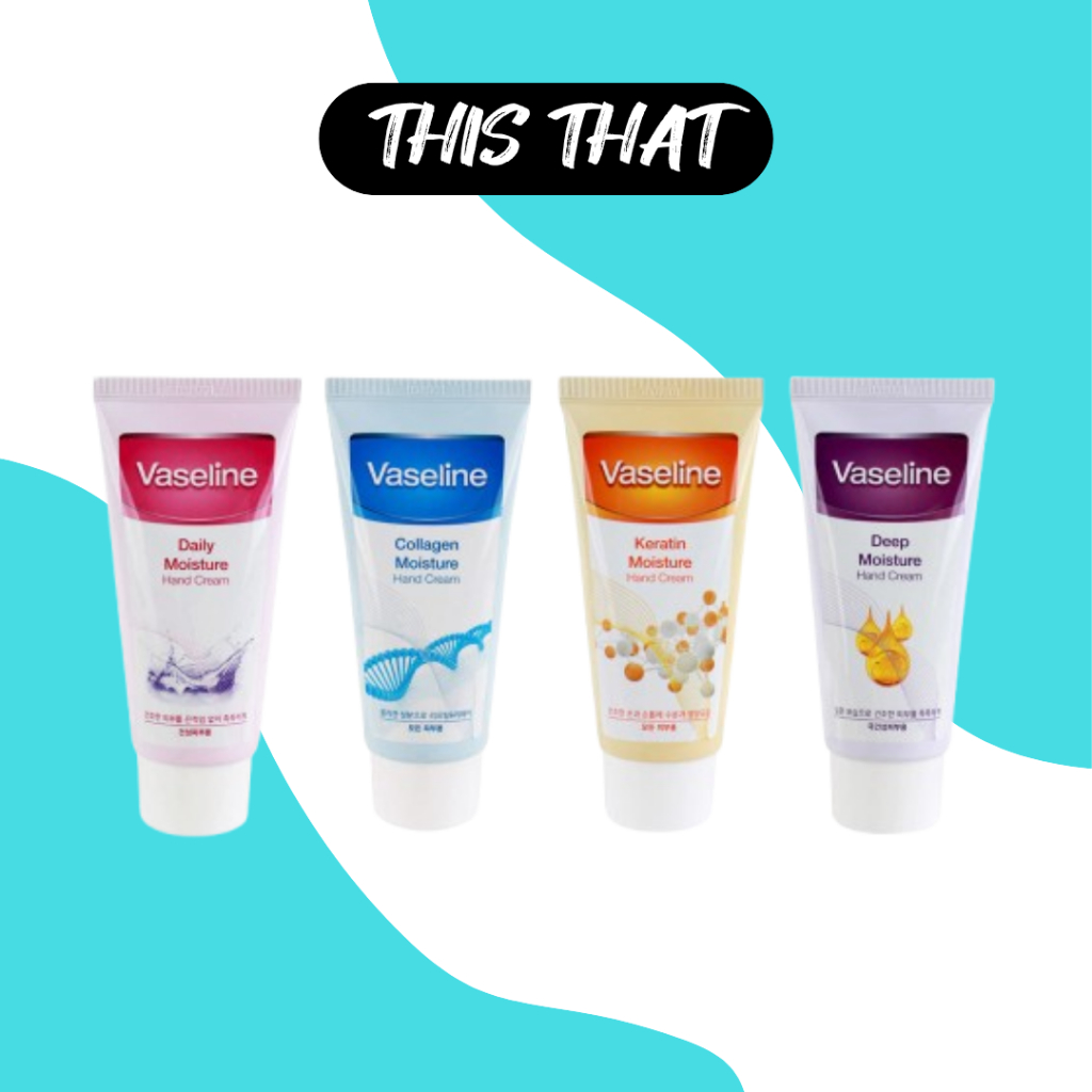 VASELINE [VASSELINE] Deep Moisture /Moisture Hand Cream Collection