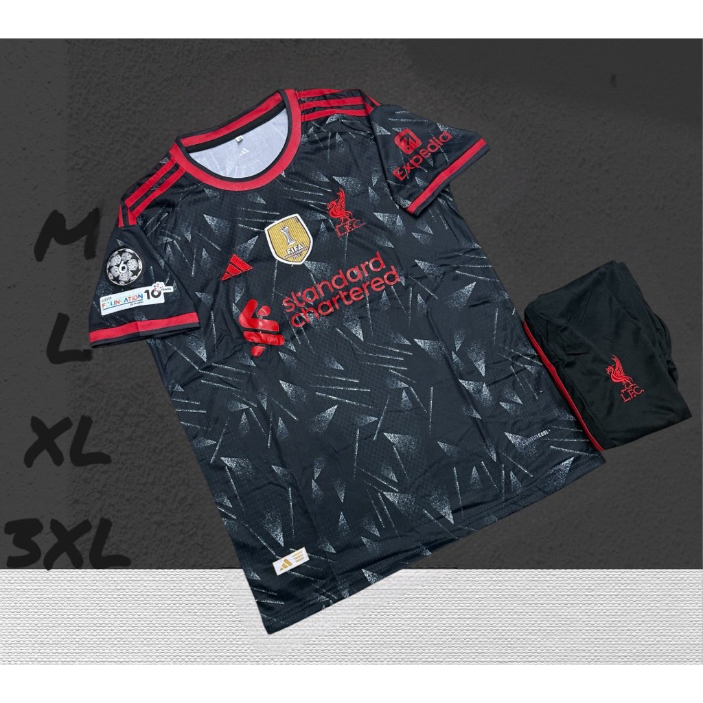 new ชุดฟุดเบอลชุดกีฬาเสื้อพร้อมกางเกงมาใหม่สวยผ้านิ่มเย็นใส่สบายงานเลเซอร์ซักรักษาง่าย