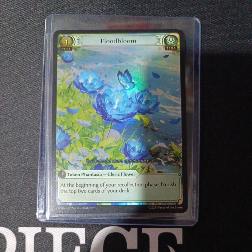 การ์ดเกม Grand Archive HVN EN-206 C Floodbloom ฟอยล์