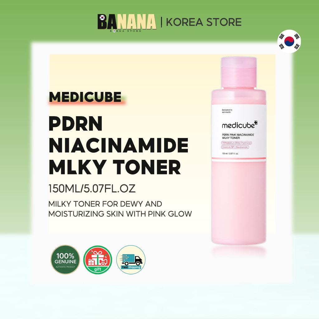 [MEDICUBE] PDRN Pink Niacinamide Milky Toner 150ml