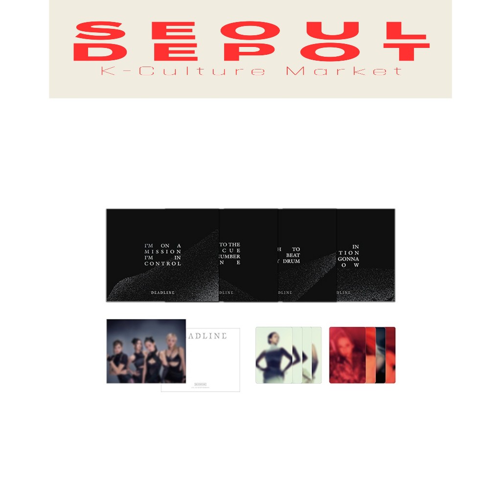 [DEADLINE] การ์ดเนื้อเพลง BLACKPINK + ชุดโฟโต้การ์ด