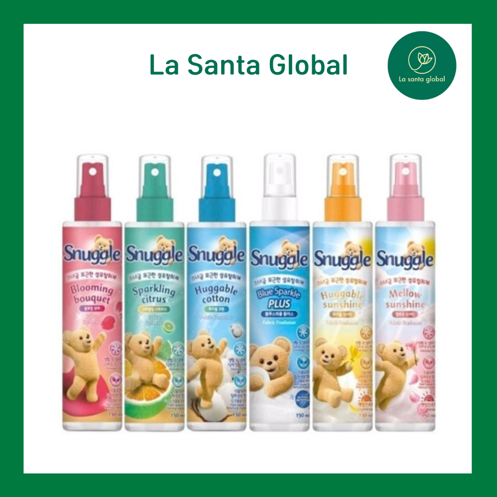SNUGGLE Fabric Refresher Spray 150ml Freshener Deodorizer (6 กลิ่นหอม)
