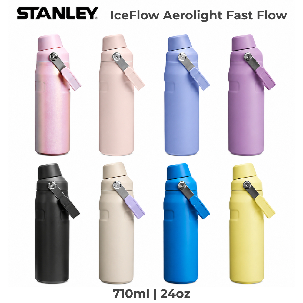 STANLEY ICEFLOW AEROLIGHT FAST FLOW TUMBLER 710ML ขวดน้ำสแตนเลสน้ำหนักเบา ฝาดื่มเร็ว เก็บความเย็น