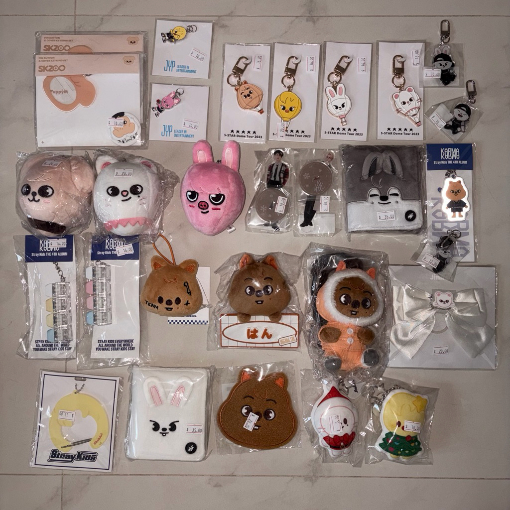 STRAY KIDS SKZOO ITEMS POST 2