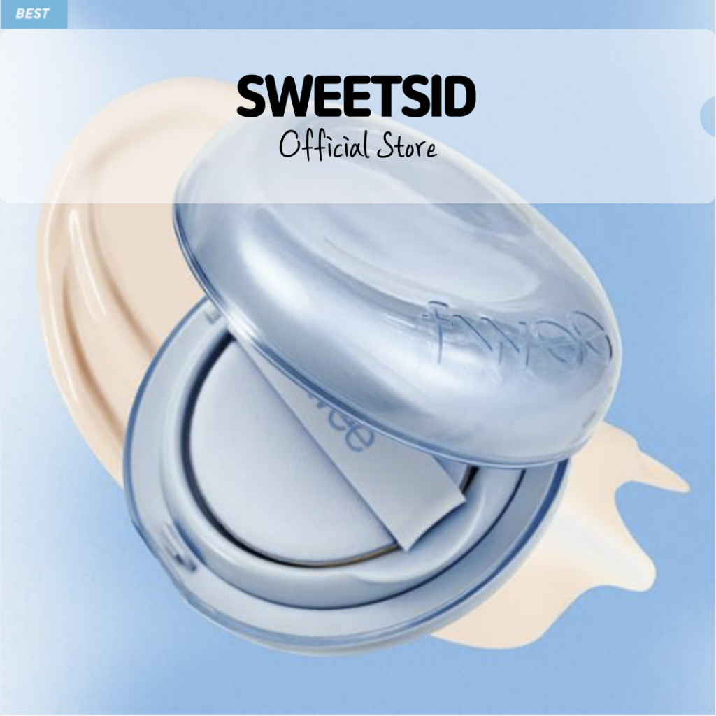 [fwee] Cushion Glass Natural 13g 5 เฉดสี Dewy Glow Foundation