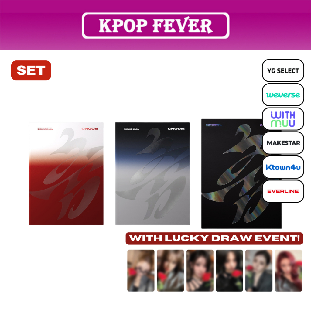 BABYMONSTER [CHOOM] 3rd Mini Album / Photobook Ver (SET)