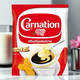 [ยกลัง] นมข้นหวานคาร์เนชัน ถุง 2 กก. * 8 ถุง