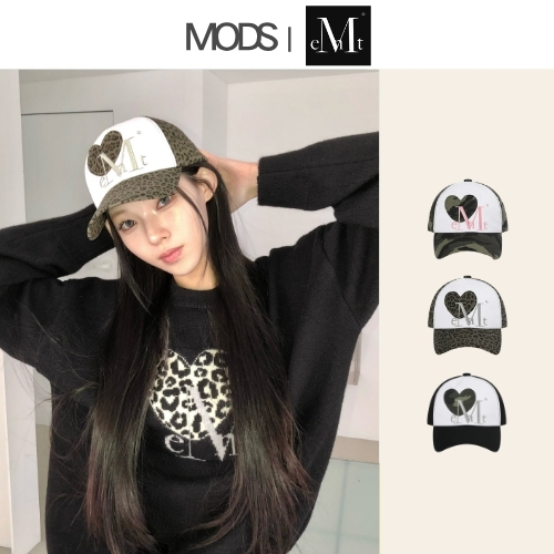 [MUCENT] SIGNATURE HEART PATCH BALL CAP / 3 สี