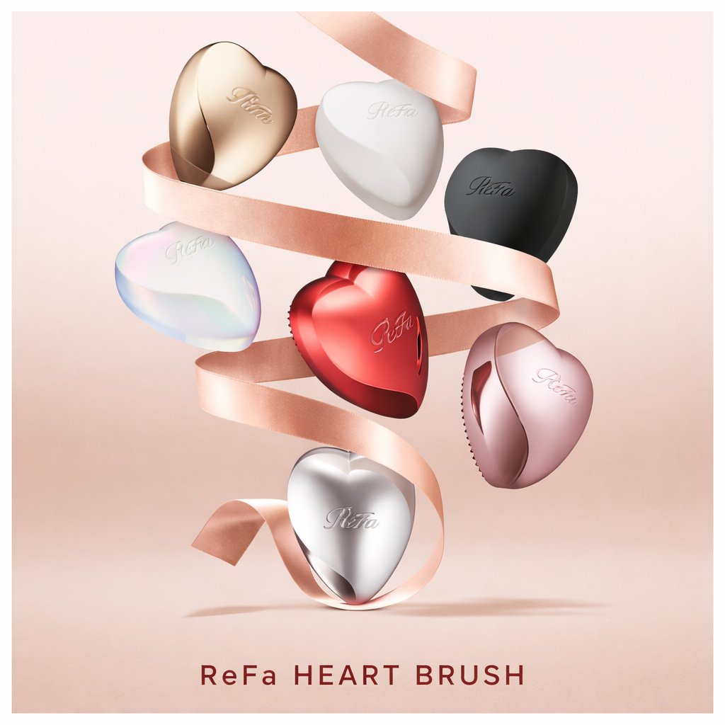 [ReFa] HEART BRUSH (6 สี)