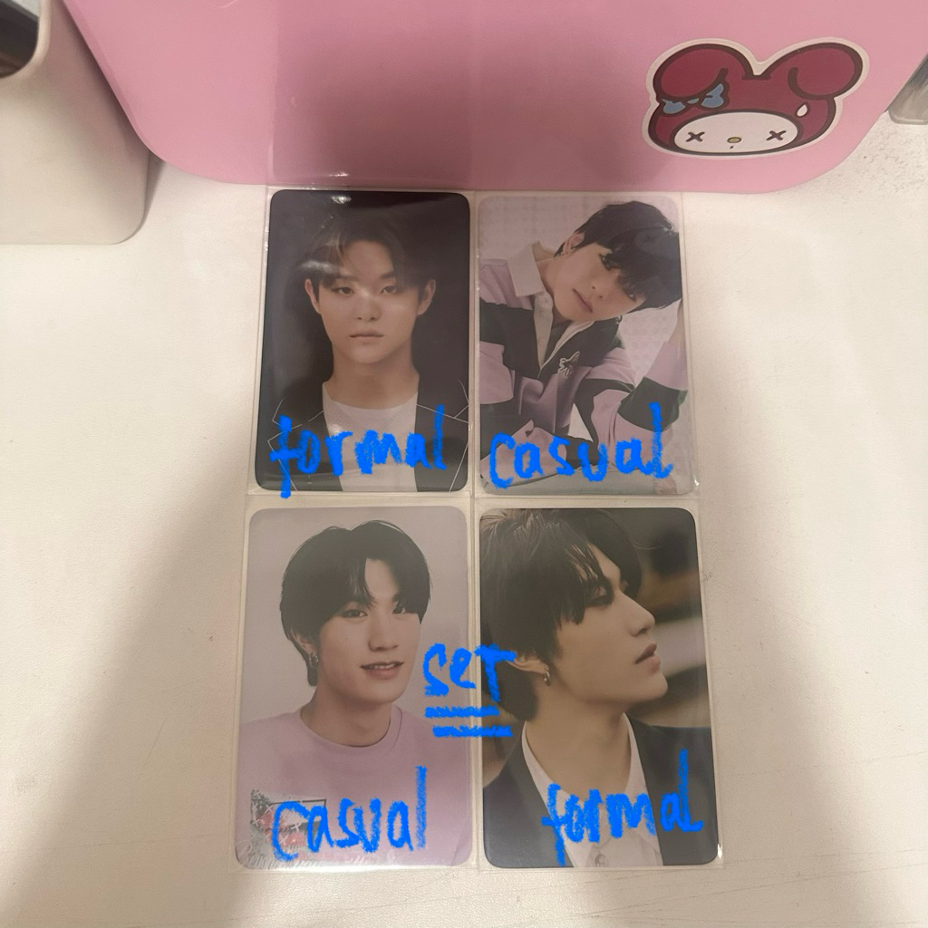 OFFICIAL - Photocard Treasure ต้อนรับ collection welcol 2021 Casualอย่างเป็นทางการ Jihoon jaehyuk ye