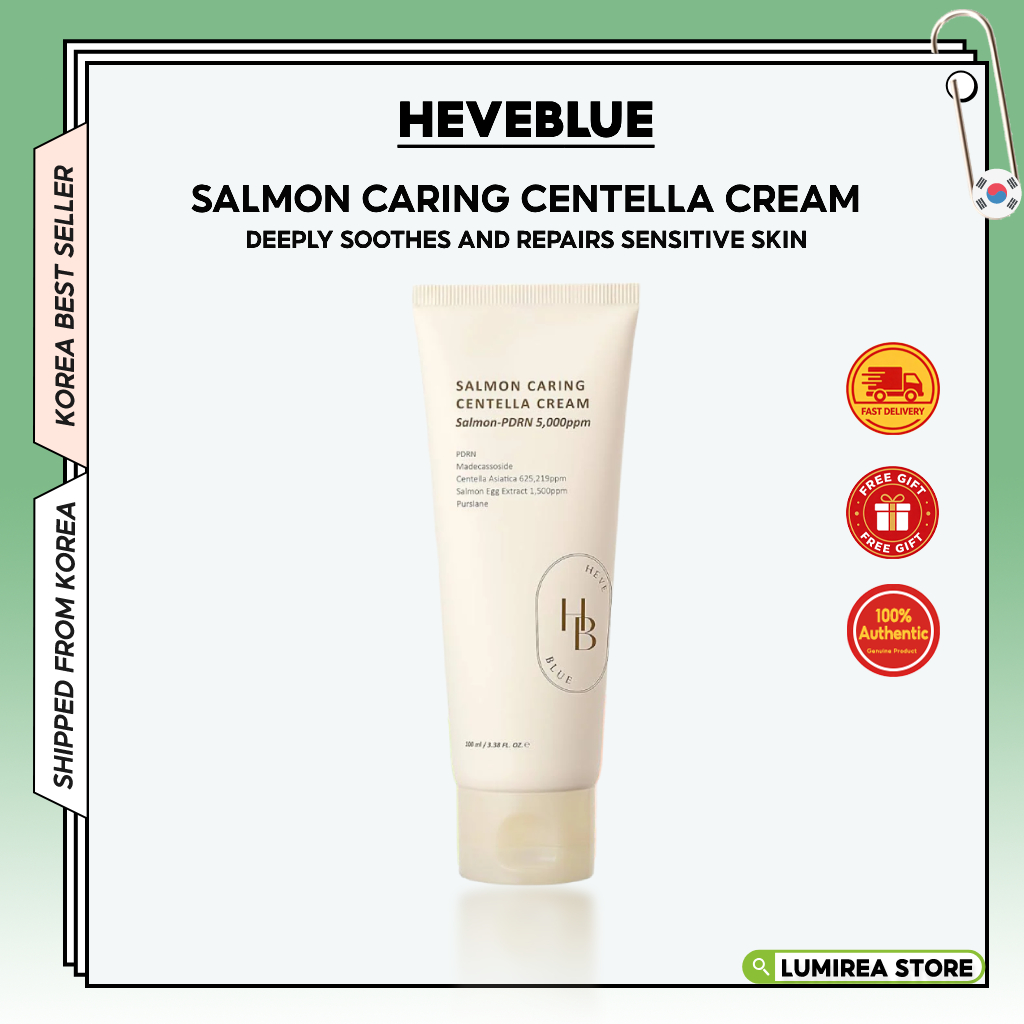 [HEVEBLUE] Salmon Caring Centella Cream 100ml