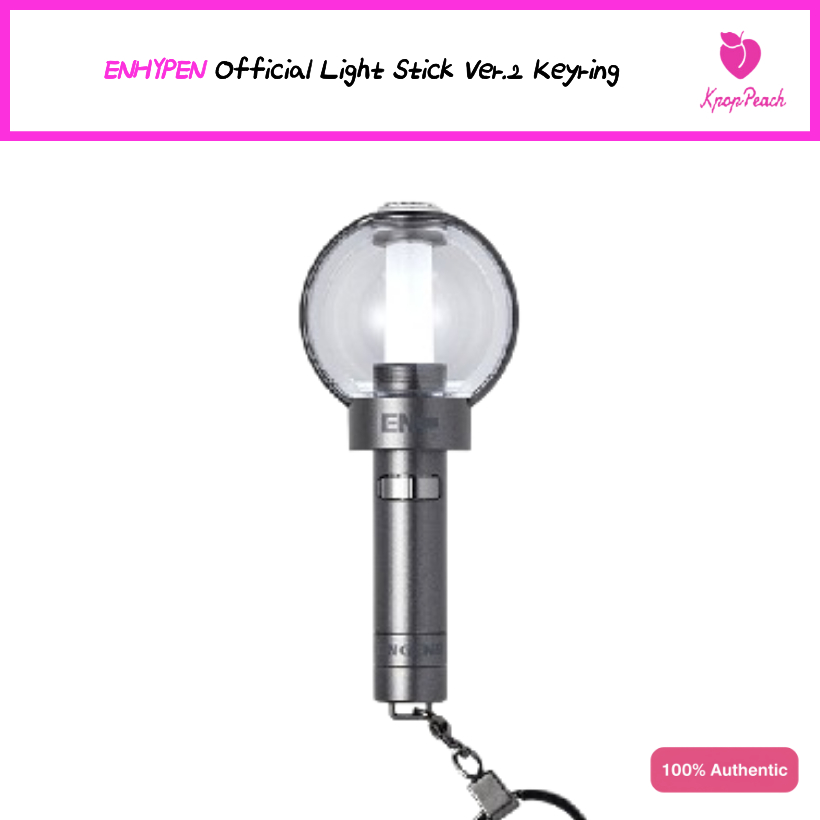 แท่งไฟอย่างเป็นทางการ ENHYPEN พวงกุญแจ Ver.2