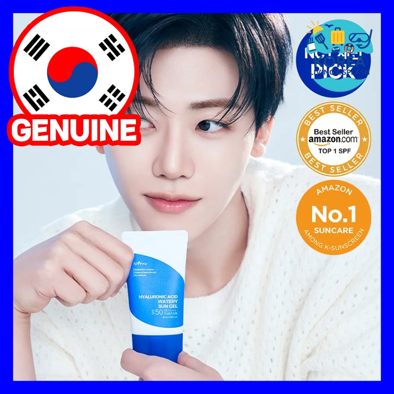 Isntree Hyaluronic Acid Watery Sun Gel SPF50+ PA++++ 50ml ครีมกันแดดให้ความชุ่มชื้นทุกวัน
