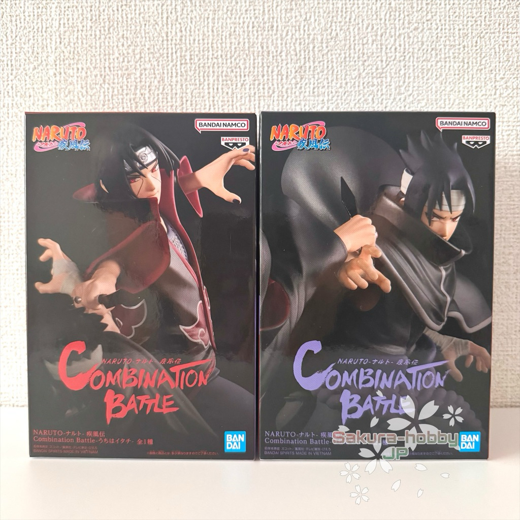 NARUTO Shippuden - VIBRATION STARS Figure (Uchiha Sasuke & Uchiha Itachi) [Direct from Japan] [100% 