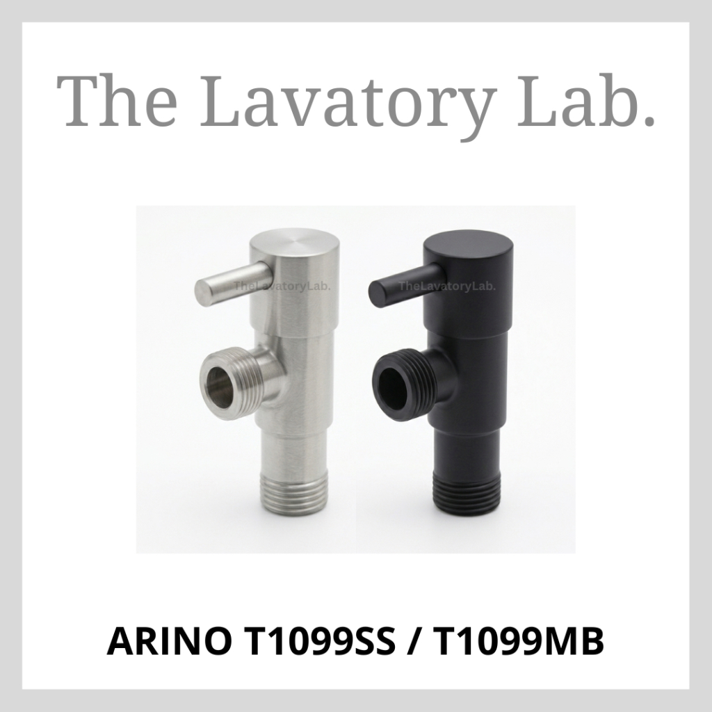 ARINO T1099SS / T1099MB วาล์วมุมสแตนเลส