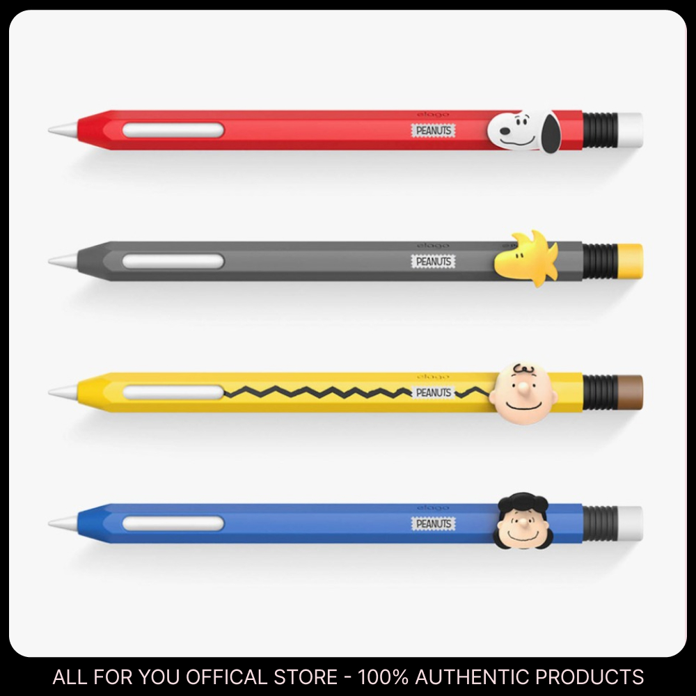 [PEANUTS X ELAGO] เคสซิลิโคน Snoopy Friends Apple Pencil 2nd Gen & Pro